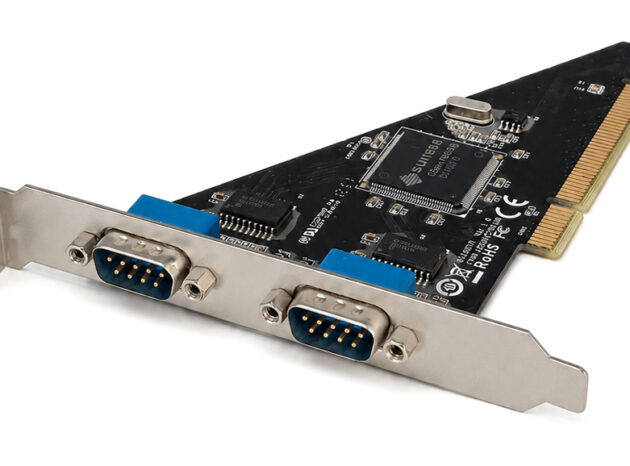 SUNIX used dual serial port PCI card H9MSER40XX