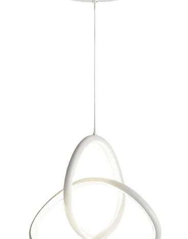 POWERTECH LED φωτιστικό οροφής HLL-0121, 15W, 4000K, Φ22cm x 1m, λευκό