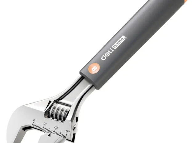 DELI γαλλικό κλειδί HT1508C, ρυθμιζόμενο 0-30mm, 200mm