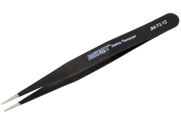 JAKEMY τσιμπίδα JM-T2-12, ανοξείδωτη, SUS304, 123mm, ίσια