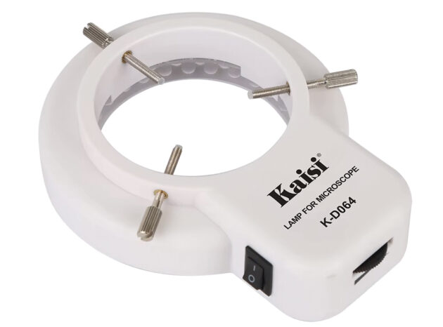 KAISI LED λάμπα για μικροσκόπιο K-D064 με ρυθμιζόμενη φωτεινότητα, 4W