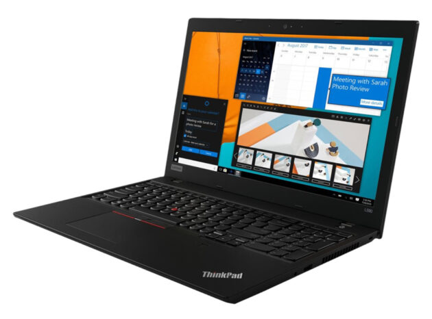 LENOVO Laptop ThinkPad L590, Refurbished Grade B, i5-8265U, 8/256GB NVME, 15.6", Cam, UHD Graphics 620, FreeDOS