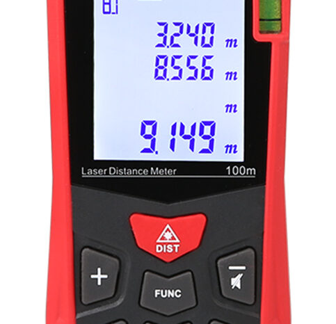 UNI-T laser μετρητής απόστασης LM100A, m/ft/in, 100m