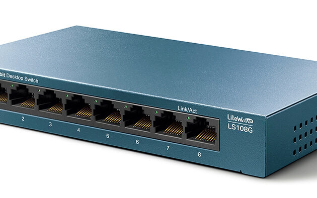 TP-LINK Desktop Switch LS108G, 8-port 10/100/1000Mbps, Ver. 1.0