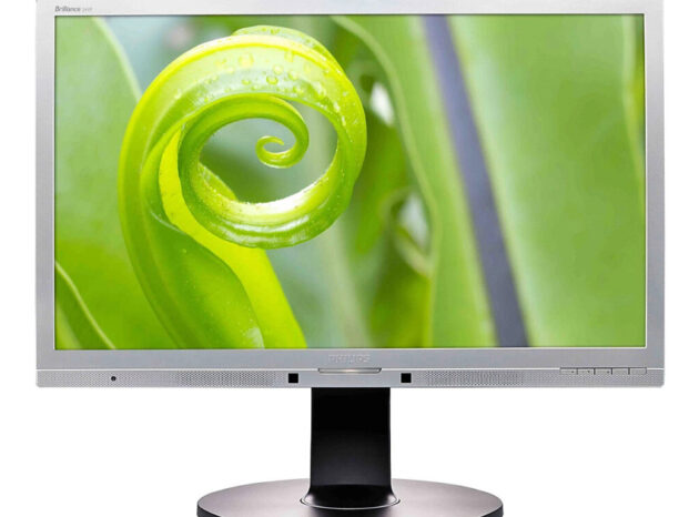 PHILIPS used οθόνη 241P6Q IPS-LED, 23.8" Full HD, VGA/DVI/DisplayPort/HDMI, Cam, Grade B