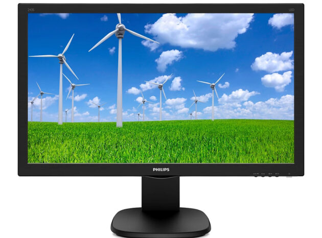 PHILIPS used οθόνη 243S5LJMB LED, 23.6", 1920x1080, VGA/DVI/HDMI/DisplayPort, Grade B