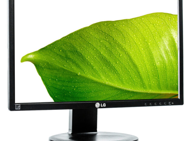LG used οθόνη E2211PU LED, 21.5" 1920x1080, VGA/DVI, Grade Β