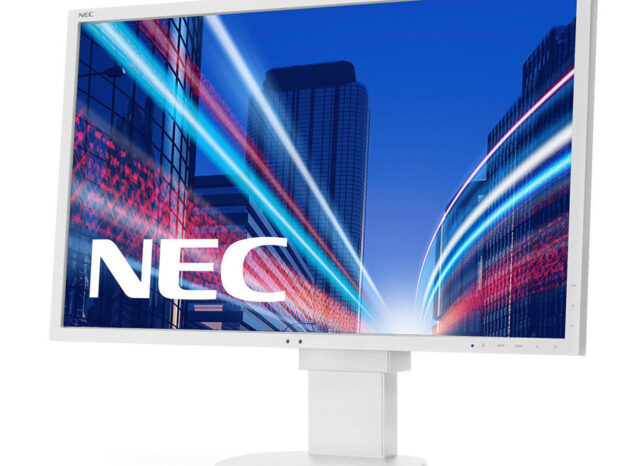 NEC used οθόνη EA223WM LED, 22" 1680x1050, VGA/DVI/DisplayPort, Grade A
