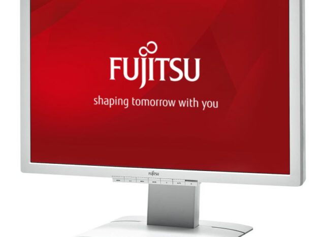 FUJITSU used οθόνη P24W6 LED IPS, 24" 1920x1200, VGA/DVI/DisplayPort, Grade B