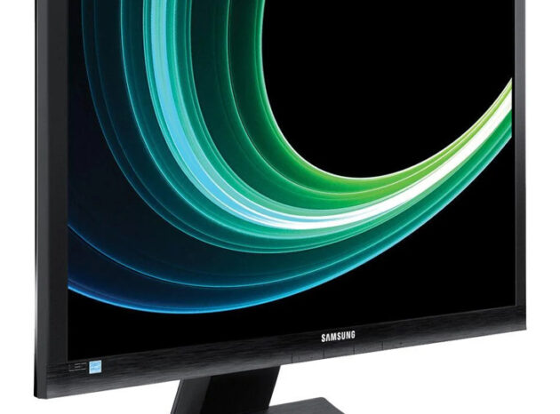 SAMSUNG used οθόνη S24A450BW LΕD, 24" 1920x1200px, VGA/DVI, Grade B
