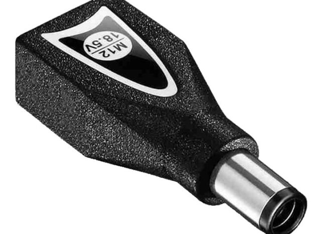 POWERTECH αντάπτορας για φορτιστή laptop M12 για HP 7.4x5mm, 18.5V, μαύρος