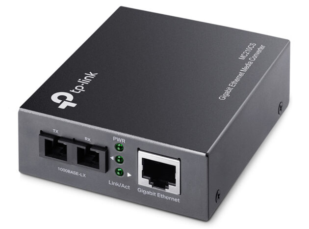 TP-LINK Gigabit Single-Mode Media Converter MC210CS, Ver. 5.20