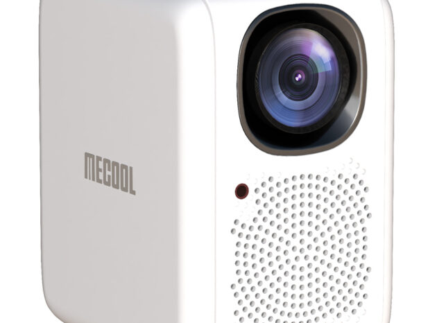 MECOOL smart βιντεοπροβολέας KP2, 1080p FHD, 600 ANSI, Wi-Fi, λευκός