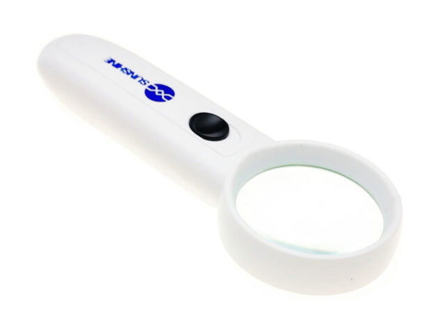 SUNSHINE μεγεθυντικός φακός χειρός MG6B-3 με φωτισμό LED, Φ50mm, 5x