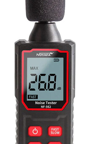 NOYAFA ψηφιακό ντεσιμπελόμετρο NF-562, 30-130dB