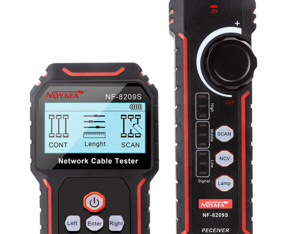 NOYAFA tester καλωδίων δικτύου NF-8209S για RJ45 PoE