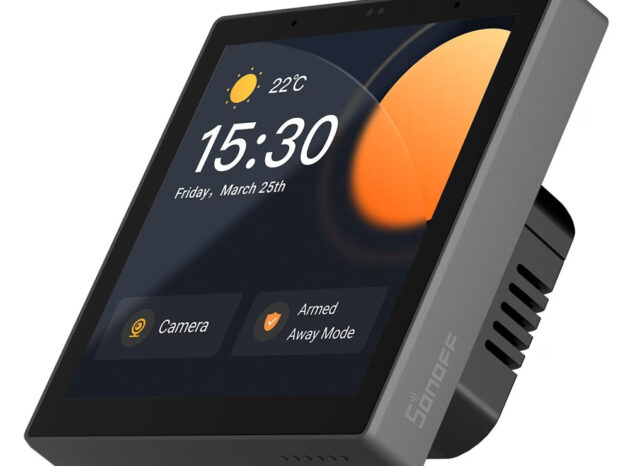 SONOFF smart panel ελέγχου NSPanel Pro, οθόνη αφής, Wi-Fi, Zigbee, μαύρο