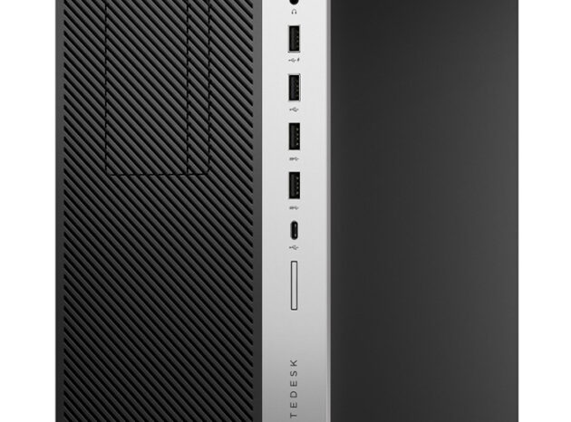 HP PC EliteDesk 800 G4 WKS TWR, Refurbished Grade A Repainted, i5-8600T, 8/256GB SSD, DVD, FreeDOS