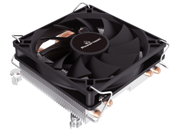 POWERTECH ψύκτρα για CPU PT-1115, low profile, TDP 130W