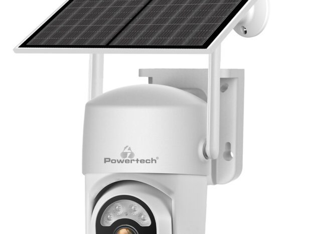 POWERTECH smart ηλιακή κάμερα PT-1176, 4MP, 4G, SD, PTZ, IP65