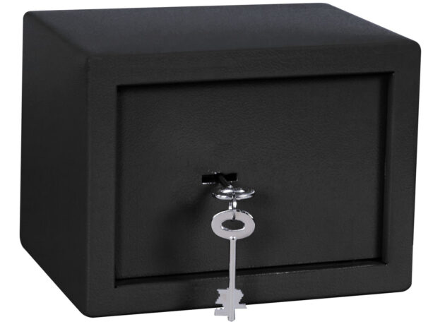 POWERTECH χρηματοκιβώτιο ασφαλείας PT-1195 με κλειδί, 23x17x17cm, 3.5kg