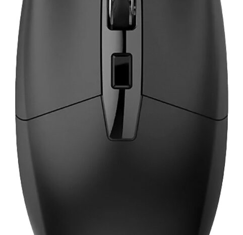 POWERTECH ασύρματο ποντίκι PT-1294, USB δέκτης, έως 1600DPI, μαύρο