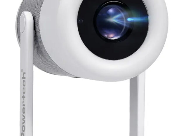 POWERTECH smart βιντεοπροβολέας PT-1305, 1080p, WiFi, Android, 170 ANSI lumens, λευκός