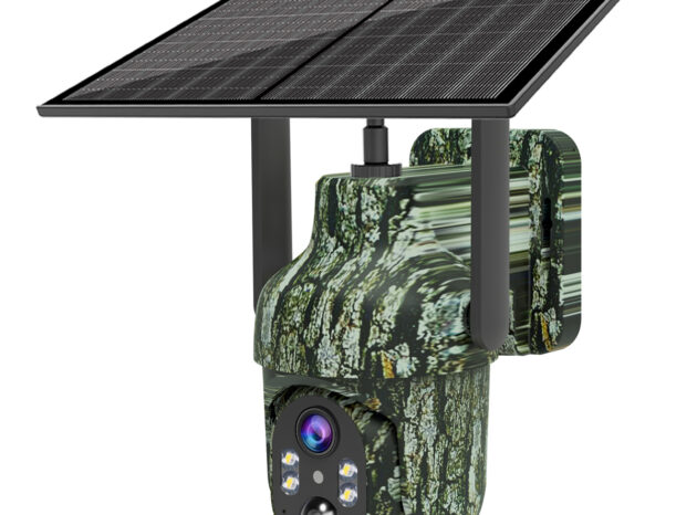 POWERTECH smart ηλιακή κάμερα κυνηγού PT-1318, 3MP, 4G, PTZ, SD, IP65
