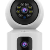 POWERTECH smart κάμερα PT-1338, 2MP, dual lens, WiFi, PTZ, SD
