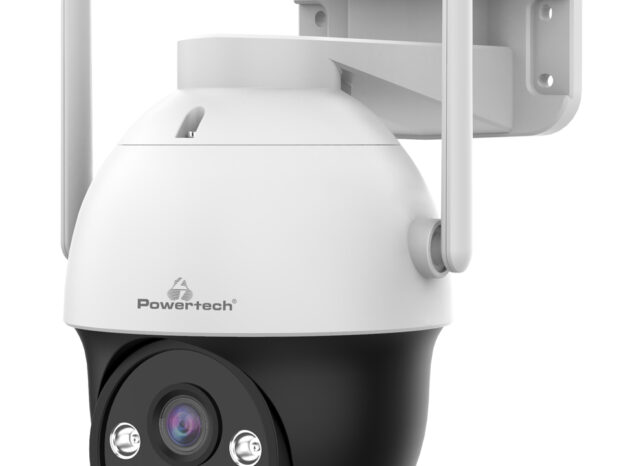 POWERTECH smart κάμερα PT-1339, 3MP, WiFi, PTZ, SD, IP66