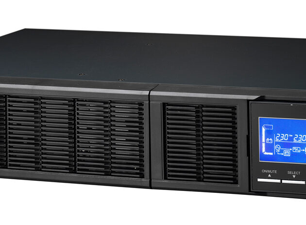 POWERTECH UPS On Line PT-1360 για rack 2U, με οθόνη, 3000VA/2700W, 7x DC output