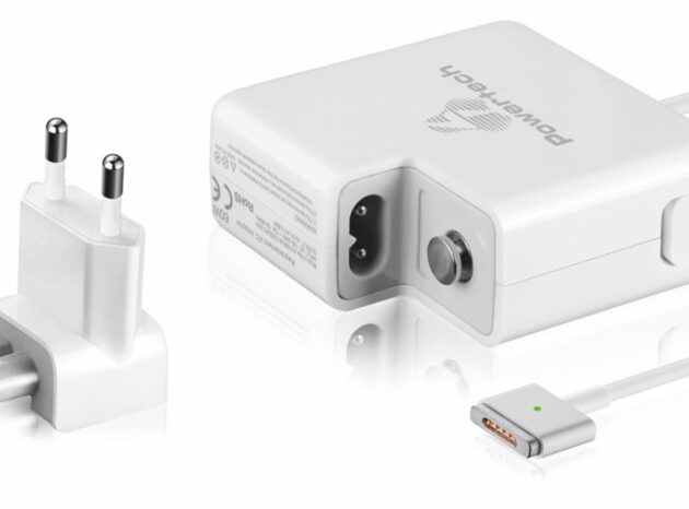 POWERTECH φορτιστής laptop PT-289 για Apple, 60W, 16.5V/3.65A, λευκός