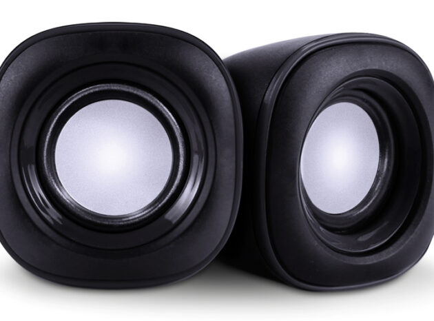 POWERTECH ηχεία Essential sound PT-844, 2x 3W, 3.5mm, μαύρα