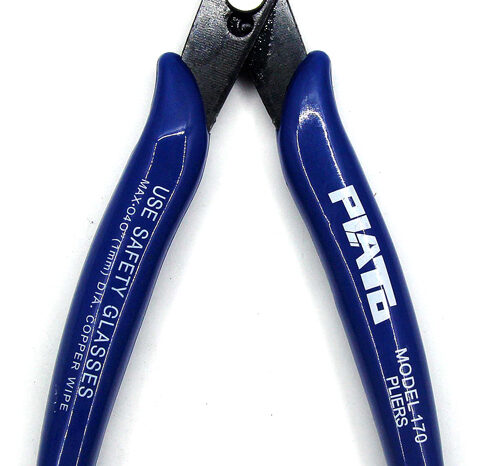 POWERTECH πλάγιος κόφτης PT-857, 5.15", μπλε