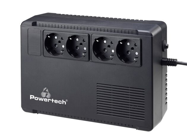 POWERTECH UPS Line Interactive PT-950C, 950VA/570W, 4x schuko