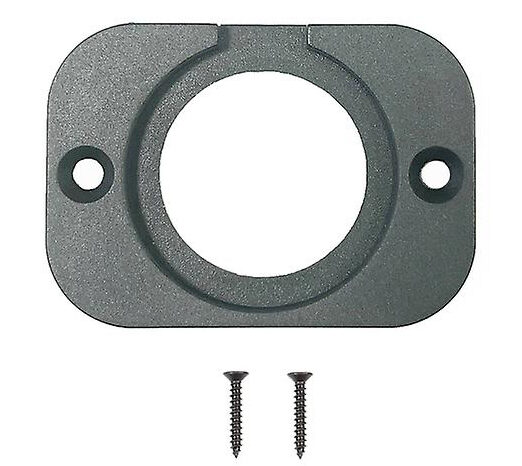 POWERTECH πάνελ πρίζας για σκάφη & οχήματα PTL-012, 1 θέση, 60x43mm