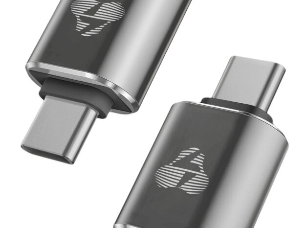 POWERTECH αντάπτορας USB-C σε USB 3.0 PTR-0148, 10 Gbps, 60W, γκρι