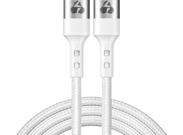 POWERTECH καλώδιο USB-C σε USB-C PTR-0167, PD 60W, copper, 1m, λευκό