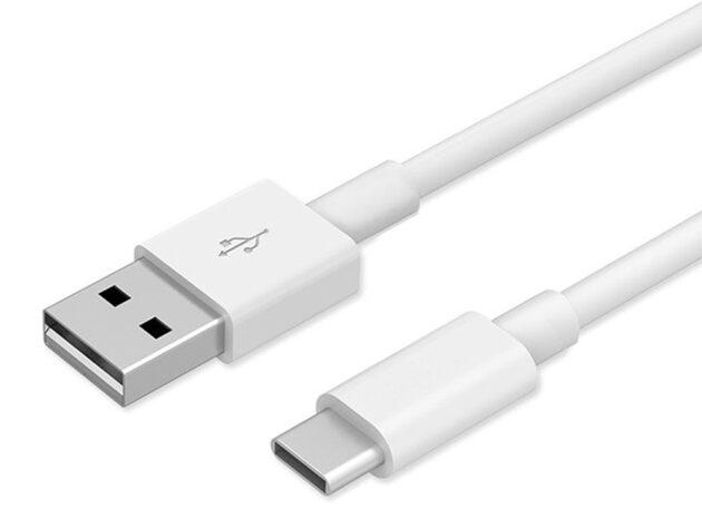 POWERTECH καλώδιο USB-C σε USB PTR-0182, 2A, 1m, λευκό