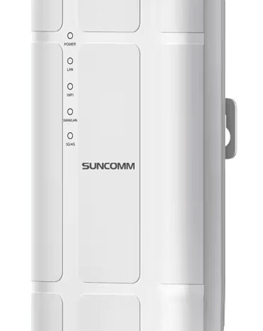 SUNCOMM outdoor 4G LTE CPE QC300K, 300Mbps Wi-Fi, 100Mbps LAN, IP65