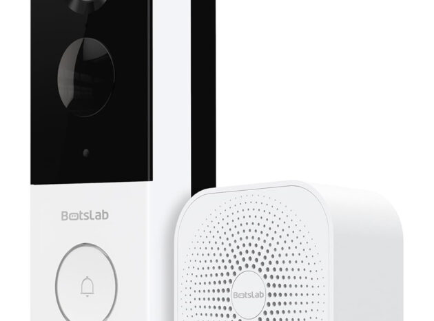 BOTSLAB smart κουδούνι με κάμερα R801, 3MP/2K, WiFi, 5000mAh