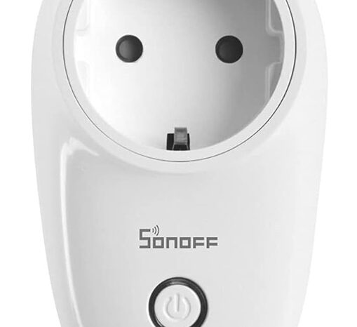 SONOFF smart αντάπτορας ρεύματος S26R2ZBTPF μονός, ZigBee, 4000W, λευκός