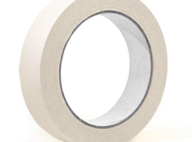 SELLOPLAST Χαρτοταινία Masking 60°C λευκή SEL-007, 19mm, 40m, 8τμχ