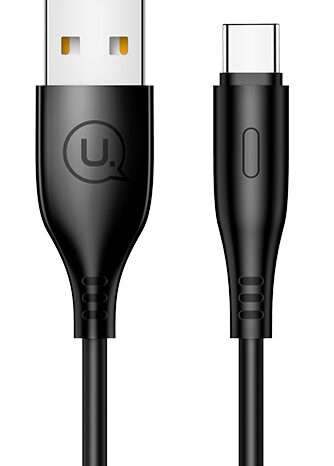 USAMS καλώδιο USB-C σε USB US-SJ267, 2A, 1m, μαύρο