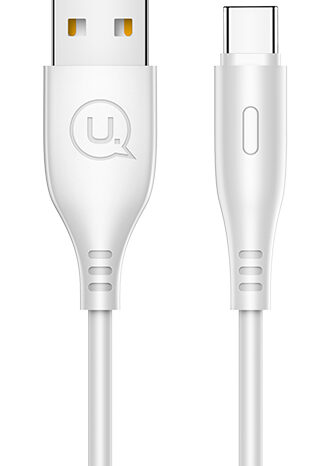 USAMS καλώδιο USB-C σε USB US-SJ267, 2A, 1m, λευκό