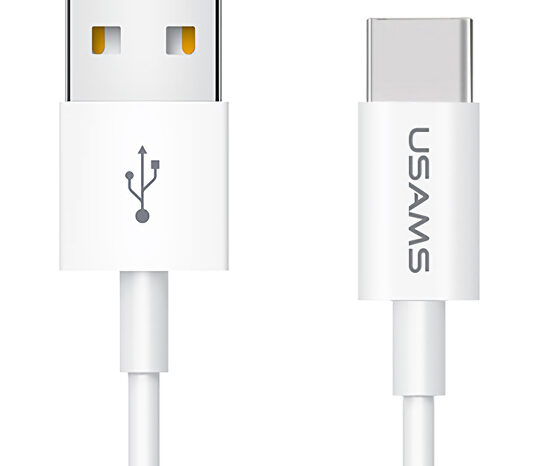 USAMS καλώδιο USB-C σε USB US-SJ285, 2A, 1m, λευκό