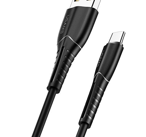 USAMS καλώδιο USB-C σε USB US-SJ366, 2A, 1m, μαύρο