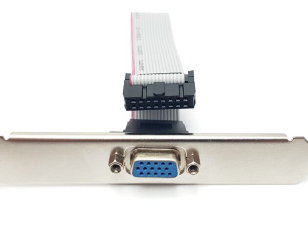 POWERTECH αντάπτορας DB15 αρσενικό σε 16PIN flat καλώδιο SLOT-002