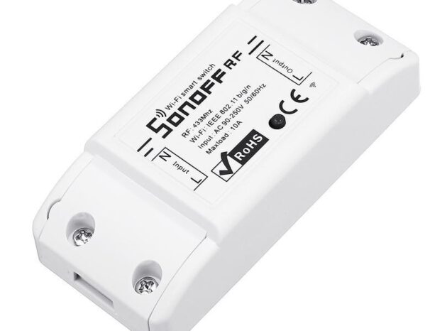 SONOFF Smart Διακόπτης RF2 433MHz, WiFi 2.4GHz, λευκό