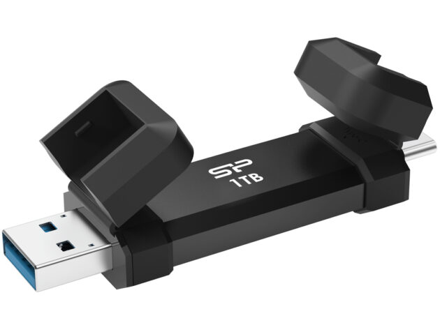 SILICON POWER εξωτερικός SSD Marvel Xtreme DS72, USB-C/USB 3.2, 1TB, μαύρο
